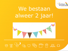 Jeej, we bestaan 2 jaar!!